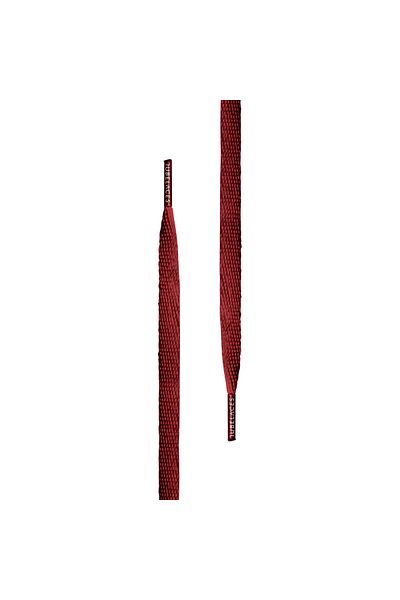 Tubelaces TB White Flat Shoe Laces - Maroon 140cm