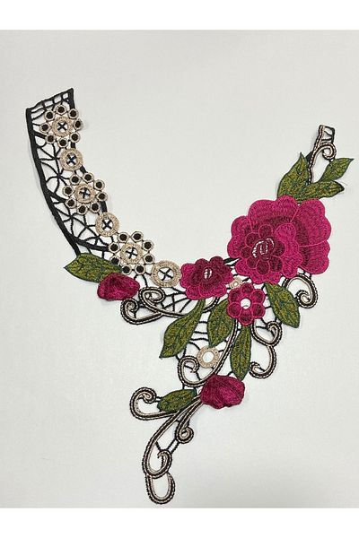 karantuhafiye Strut and Embroidered Authentic Collar