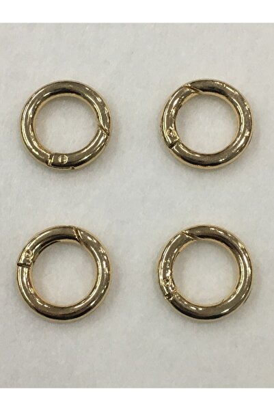 karantuhafiye Δαχτυλίδι τσάντας στρογγυλό κλιπ ελατηρίου 2 εκ. Σετ 4 τεμαχίων