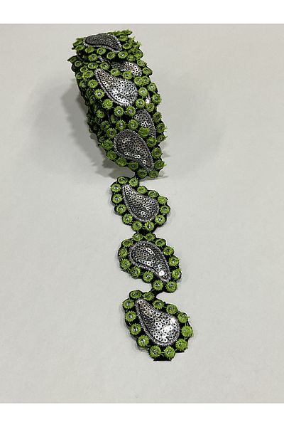 karantuhafiye 3.5 Meter Sequin Strip - Iron-On