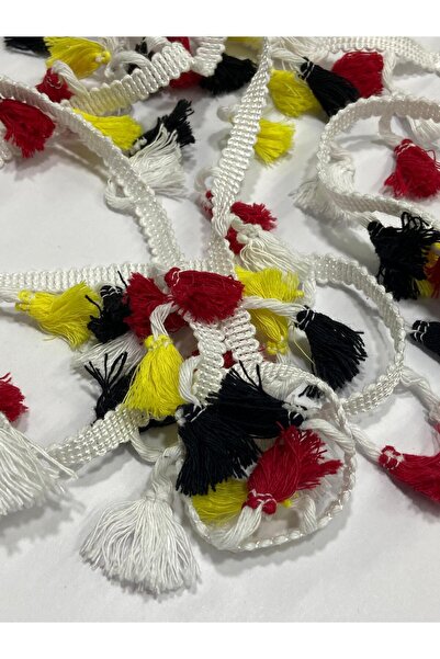 karantuhafiye Αυθεντική βαμβακερή ρίγα με φούντα 2 μέτρων - 3 εκατοστά