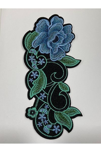 karantuhafiye Rose Applique / Embroidery Rose Applique / Bonding Applique