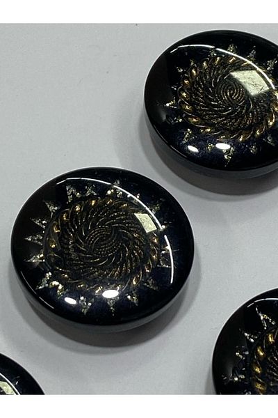 karantuhafiye 6-Piece Special Design Coat and Coat Button Set - 2.8 cm Krn149