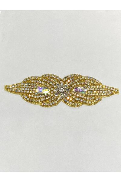 karantuhafiye Stone Applique / Gold Stone Applique