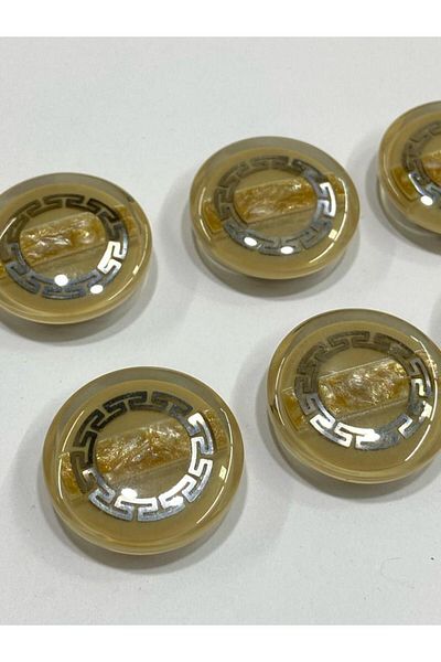 karantuhafiye 6-Piece Special Design Coat and Coat Button Set - 2.8 cm Krn149