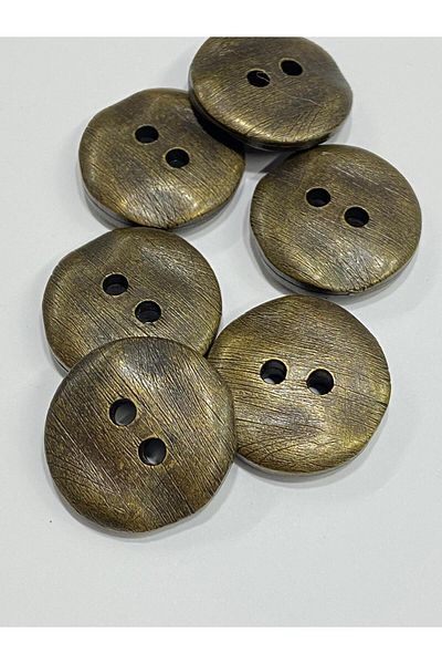 karantuhafiye 6 Pieces Italian Coat Jacket - Button Detailed, Oxide Color Wavy, 2.7 cm (M013)