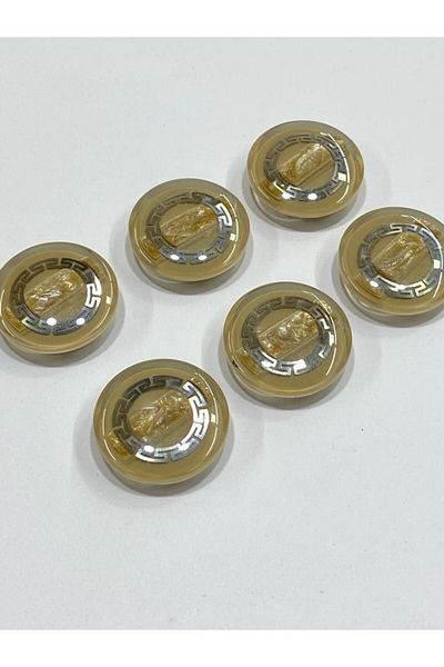 karantuhafiye 6-Piece Special Design Coat and Coat Button Set - 2.8 cm Krn149