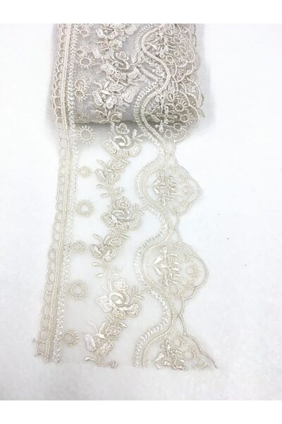 karantuhafiye Δαντέλα Καπουτσίνο Γκουπούρ 9 μέτρα