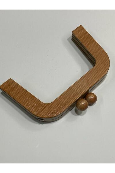 karantuhafiye Ξύλινη Τσάντα Μπουρσό 22 εκ