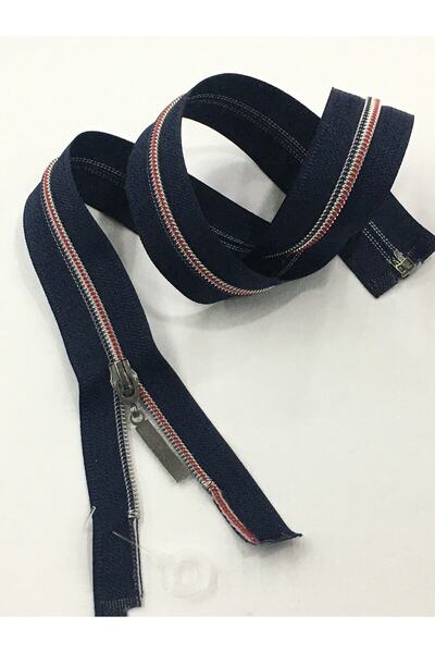 karantuhafiye معطف رياضي سحاب 70 سم أزرق داكن