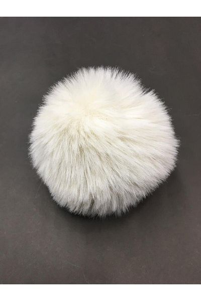 karantuhafiye Pompom / Yumoş Pompon 7 Cm Cream
