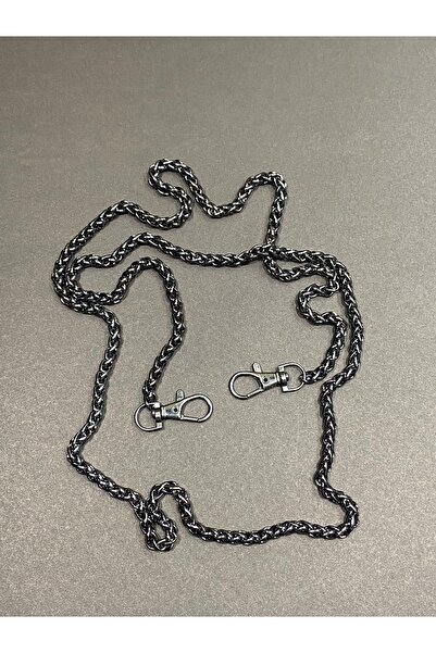 karantuhafiye Bag Chain 120 Cm Knitting Model with Clip Ends