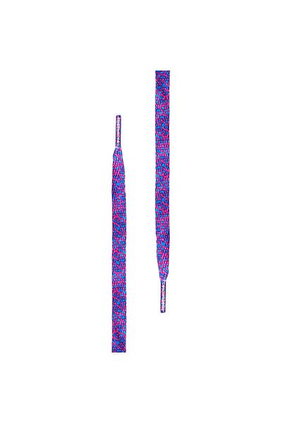 Tubelaces TB Special Flat Shoe Laces - Elephant Royal/Red 140cm