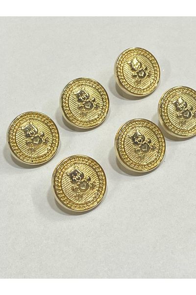 karantuhafiye Luxury Baby Button / Metal Button / Set of 6