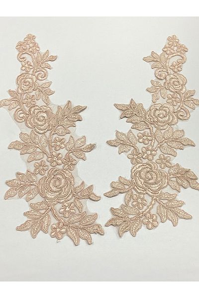 karantuhafiye Set of 2 Guipure Applique - Comfortable Cut