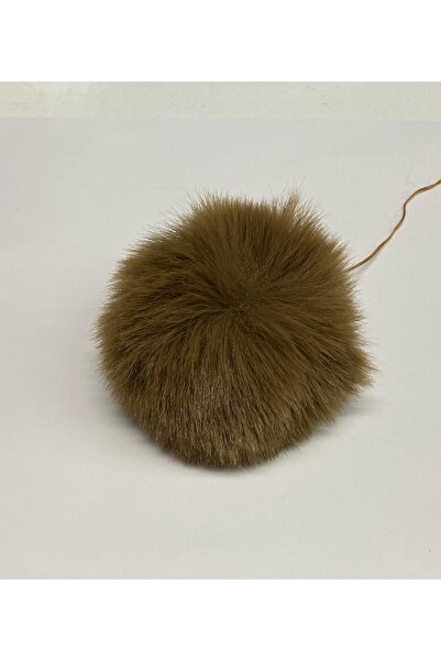 karantuhafiye Ponpon / Yumoş Ponpon 7 Cm Açık Kahve