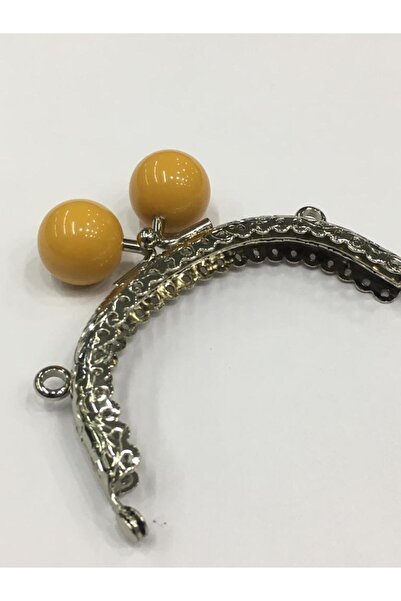 karantuhafiye Κλιπ τσάντας και πορτοφολιού οβάλ 16 εκ. με μοντέλο με πέρλες