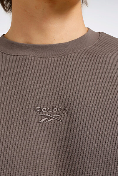 Reebok Φούτερ CHASE BSC με λαιμόκοψη C Antrasit Erkek