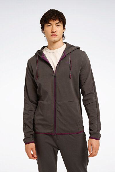 Reebok TUKAN FZ Antrasit Erkek Eşofman Üstü