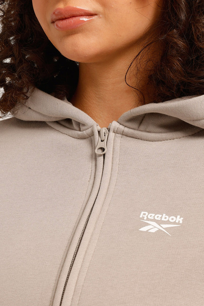 Reebok RI SL FLEECE FZ Taş Rengi Kadın Eşofman Üstü