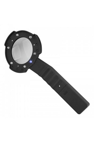 Nikula 4X Magnification and Reading Lantern - 7 LED Lighting Magnifying Glass Th-600557