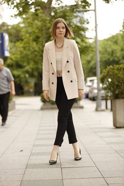 TANISA Μπουφάν Carina TNS-1103 Model Blazer