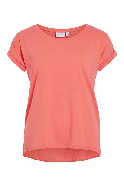 VILA T-Shirt Rundhalsausschnitt