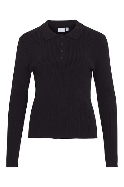VILA Strickpullover Polo