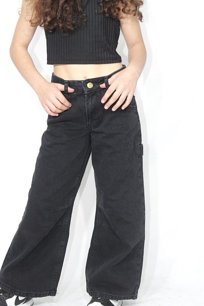 Ede Tekstil Girl's Short Balloon Leg Trousers