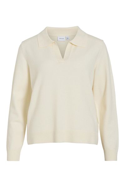 VILA Strickpullover Polo
