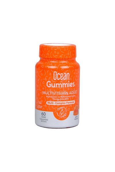 Ocean Orzax Gummies Multivimatimin Adult Food Supplement 60 Pieces Chewable Gel Form