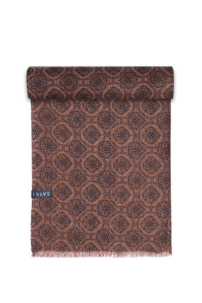 Hatemoğlu Візерунковий шарф із 100% вовни