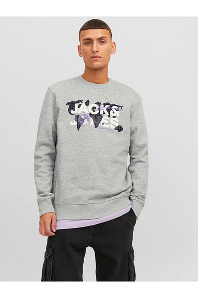 Jack & Jones Logo Printed Men's Sweatshirt