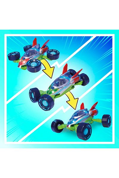 PJ Masks Power Heroes PJ Explorider, Converting Vehicle with 3 Modes, Lights & Sounds, PJ Masks Toy