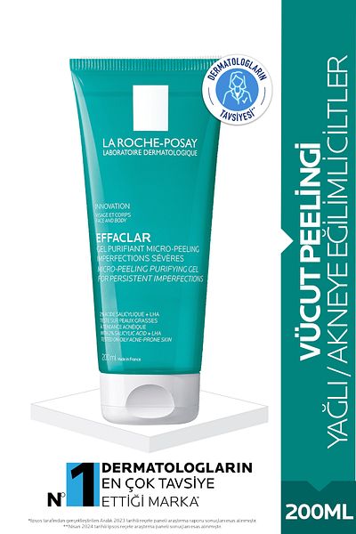 La Roche Posay Effaclar Micro Body Peeling - Oily/Acne Prone Skin - 200ml