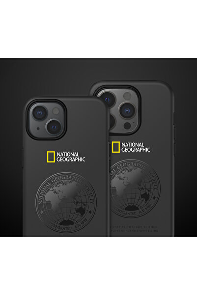 NATIONAL GEOGRAPHIC Global Seal Double Protective Case (iPhone 14) - Black