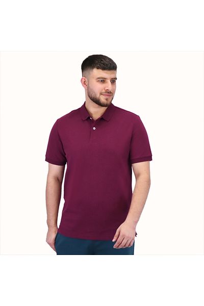 Giordano Men's Cotton Lycra Pique Slim Fit Polo