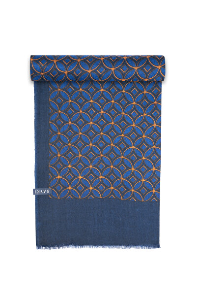 Hatemoğlu Візерунковий шарф із 100% вовни