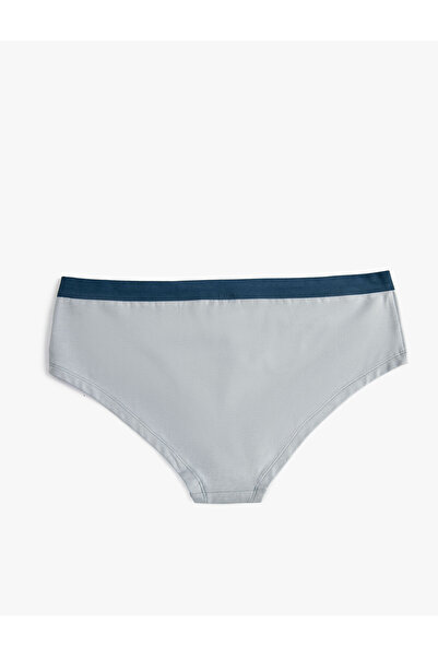 Koton Хіпстерський кулот з ребристою бавовною з принтом