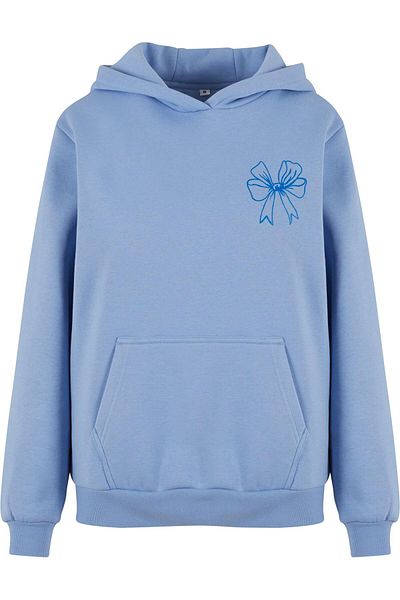 Mister Tee Good Vibes Bow Ladies Flauschiger Hoody