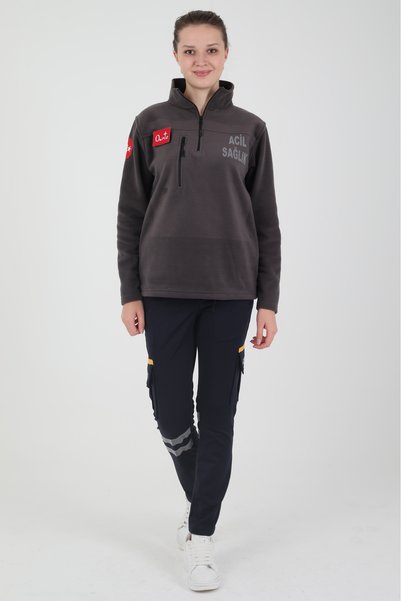 Ekg Medikal Acil Sağlık Fermuarlı Ambulans Swit (Unisex)