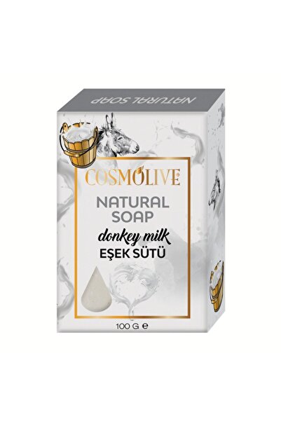 Cosmolive Natural Soap |   Donkey Milk |   Handmade |   Facial Hair Skin Care |   Scented |   100g