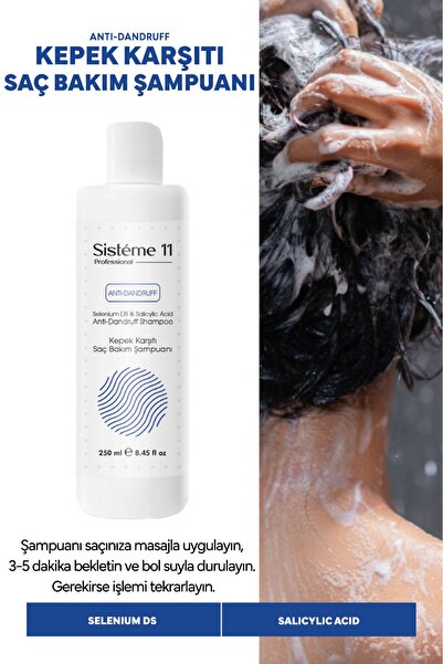 Sistéme 11 Sisteme 11 Kepek Şampuanı 250 ml