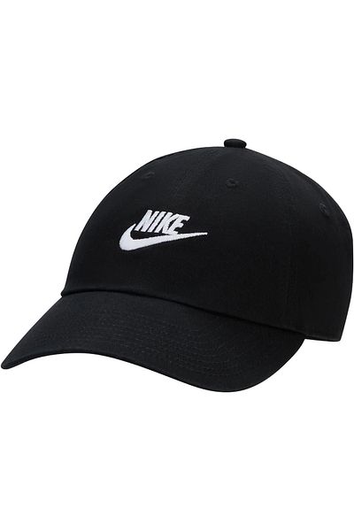 Nike Kšiltovka Nike Club Unstructured Futura Wash Cap, černá, unisex