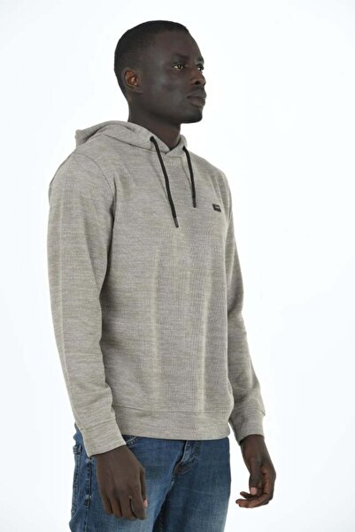 TRENDHİLL Чоловічий суперм'який світшот з капюшоном із тканини «Селонік» 5236-E