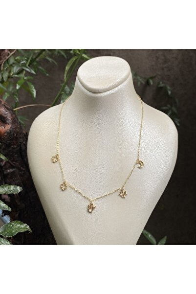 DİLEK KUYUMCULUK Altın Şans Kolyesi