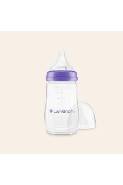 Lansinoh 75590 Natural Wave Silicone Tip Baby Bottle 240 ml