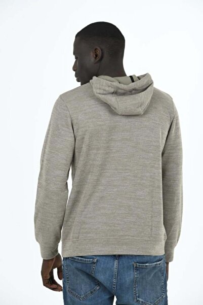 TRENDHİLL Чоловічий суперм'який світшот з капюшоном із тканини «Селонік» 5236-E