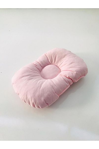 Jaju Baby Pink Flat Head Pillow Head Shaping Baby Pillow