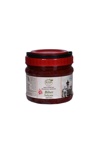 Can Şirin Yöresel Hatay Yöresel Acı Biber Salçası 1kg